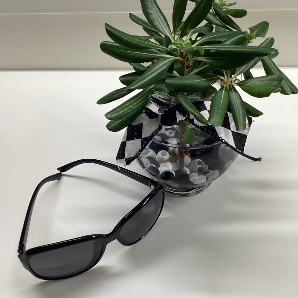 CLASSIC BLACK FRAME POLARIZED SUNGLASSES - Picture 9 of 11